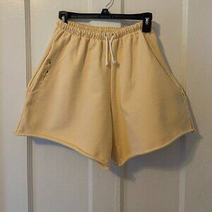 Heavy Manners Yellow Sweat Shorts